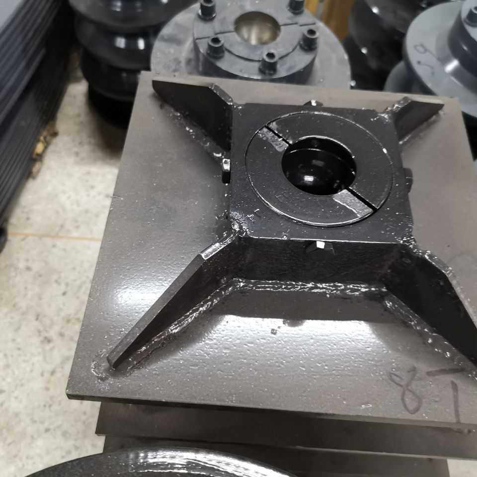 Xu work crane accessories 8 ton square foot pan foot plate