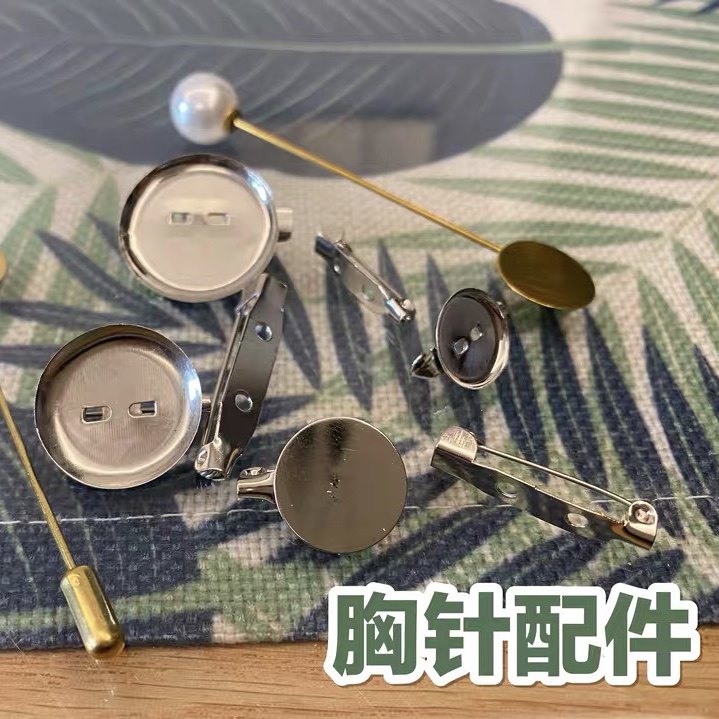 (Red bean clay) Clay handmade diy all kinds of pendants, brooches, nine-character needles, rings, accessories