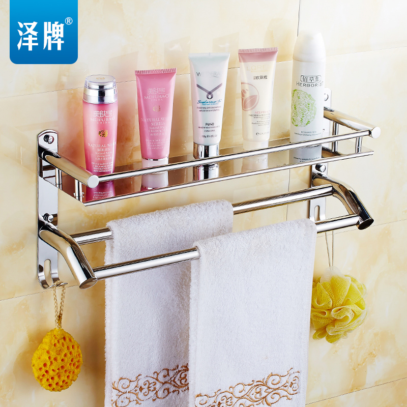 ZE brand bathroom pendant Stainless steel bathroom shelf Powder room shelf corner shelf toilet wall hanging