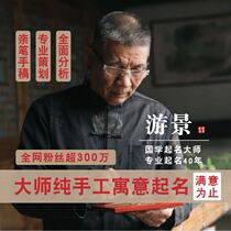 Dragon baby newborn baby naming artificial name for young children boys and girls company store trademark name change