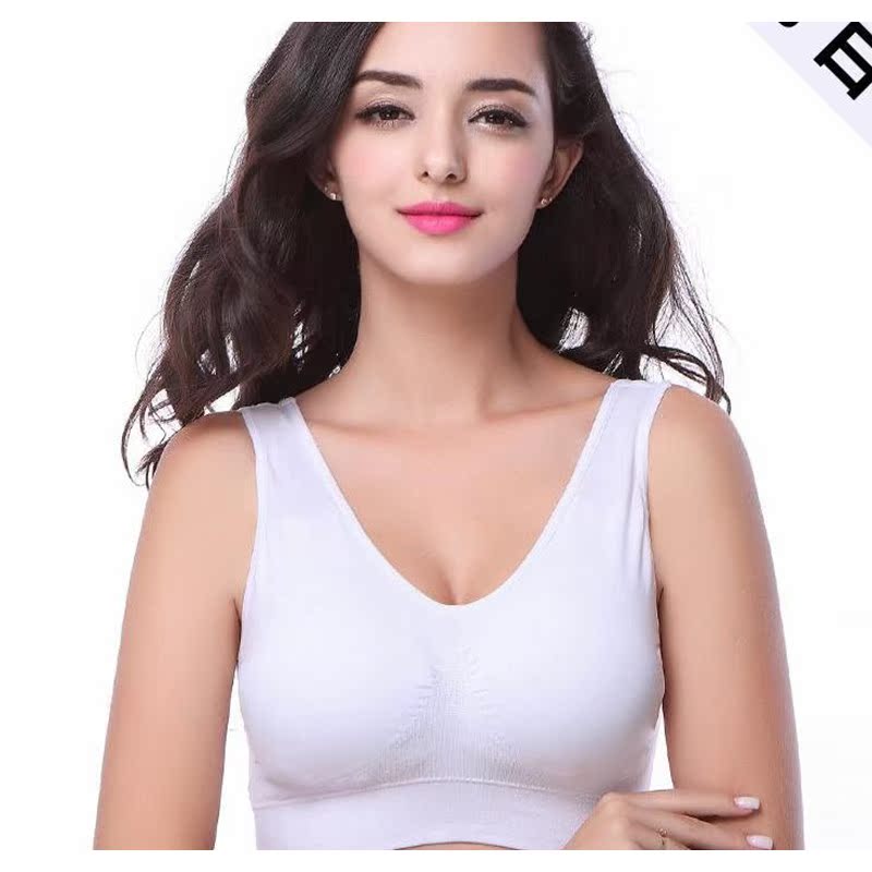 Vòng thép thể thao chạy yoga ống top cotton siêu mỏng một mảnh đồ lót kiểu áo ngực cỡ lớn. nội y cao cấp
