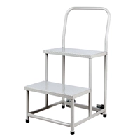 Liyu Supermarket Dubout Step Locked Ladder Mobile Mubiluncation Metal Platform Platform Car Home Warehouse Castle Принесение руля рекомендации