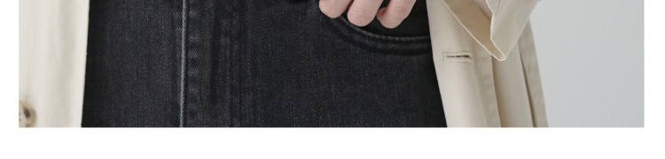RandomPiece 2018 mùa xuân cao cấp cotton phần mỏng lỏng màu sắc tươi dài rãnh dài áo áo khoác nữ hàn quốc