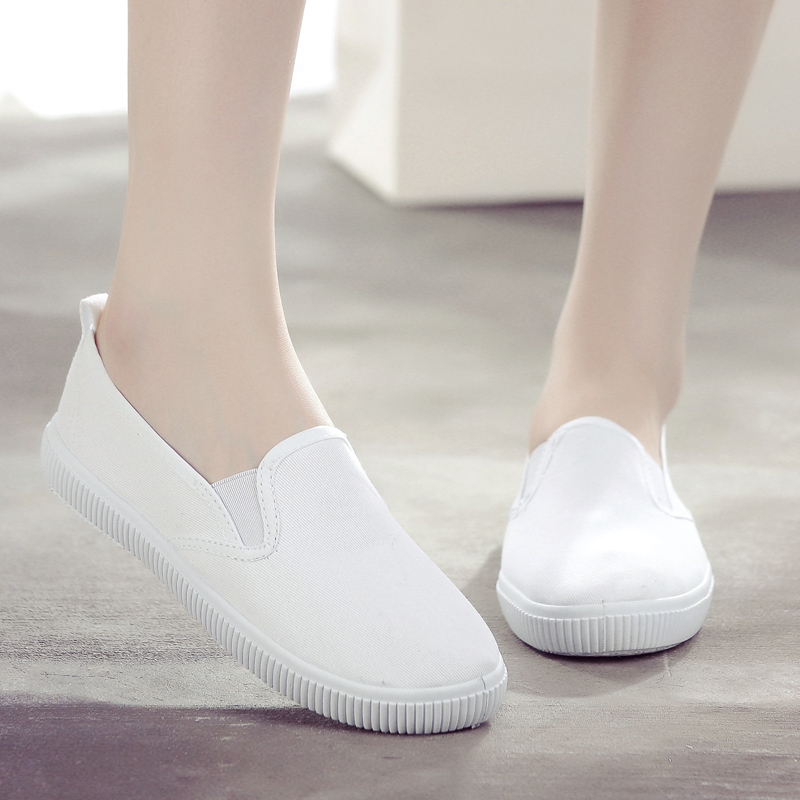 Yizi Brand Nurse Shoes for Women, White Old Beijing Cloth Shoes, Breathable, Summer, Odor-Resistant, Comfortable, Soft-Soled, Flat White Shoes Yizi Brand Nurse Shoes for Women, White Old Beijing Cloth Shoes, Breathable, Summer, Odor-Resistant, Comfortable, Soft-Soled, Flat White Shoes