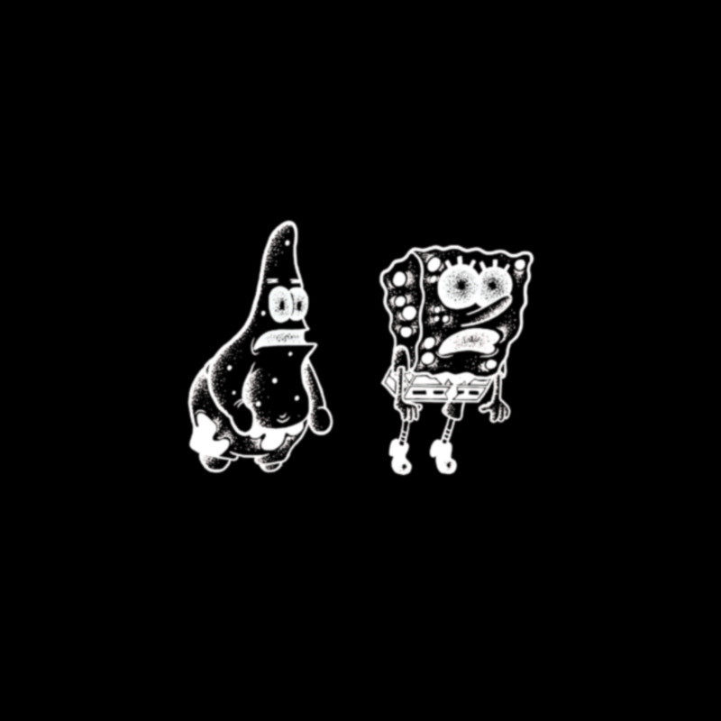 Spongebob juice tattoo sticker Waterproof long-lasting simulation semi-permanent tattoo sticker Diablo series