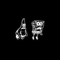 Spongebob juice tattoo sticker Waterproof long-lasting simulation semi-permanent tattoo sticker Diablo series