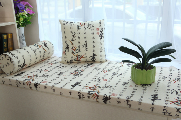 Tùy chỉnh Bay cửa sổ nệm nệm tùy chỉnh cao làm đệm bọt biển sofa đệm cộng với ban công cứng bọt biển đệm ghế đệm dem ghe