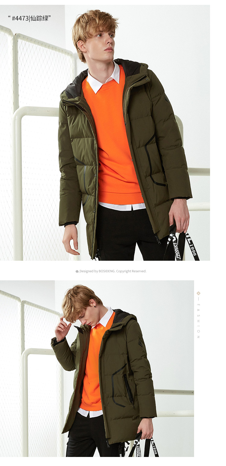Blouson homme BOSIDENG    en Polyester - Ref 3120912 Image 21