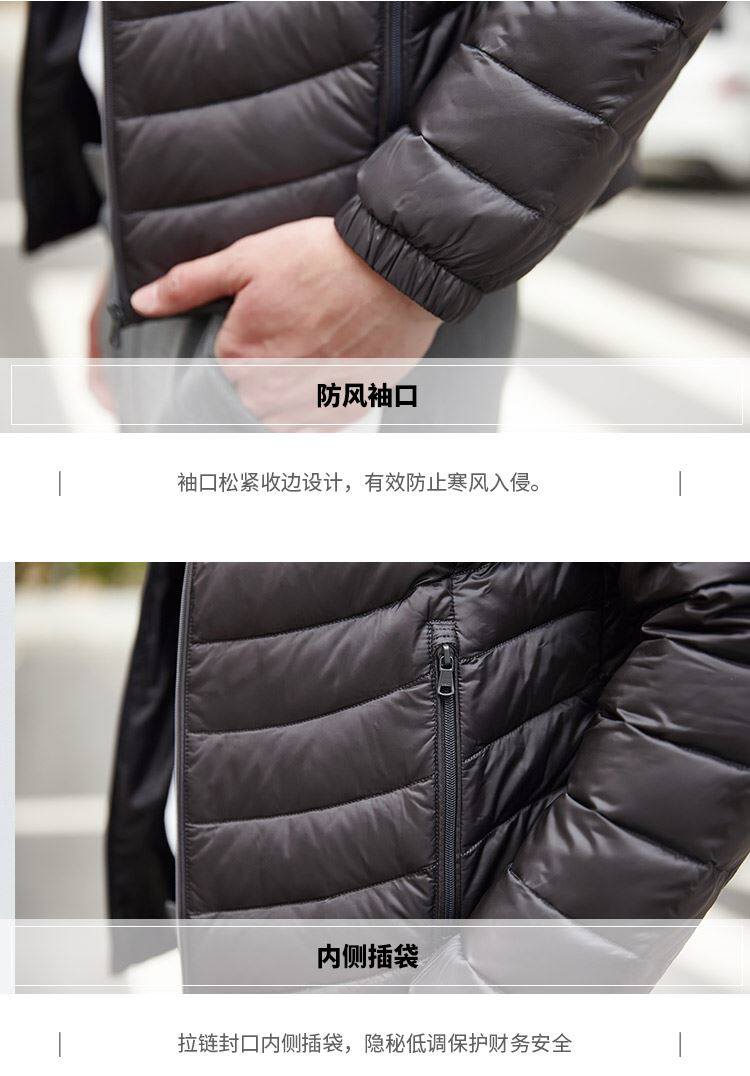 Blouson homme BOSIDENG    en Nylon - Ref 3121048 Image 12