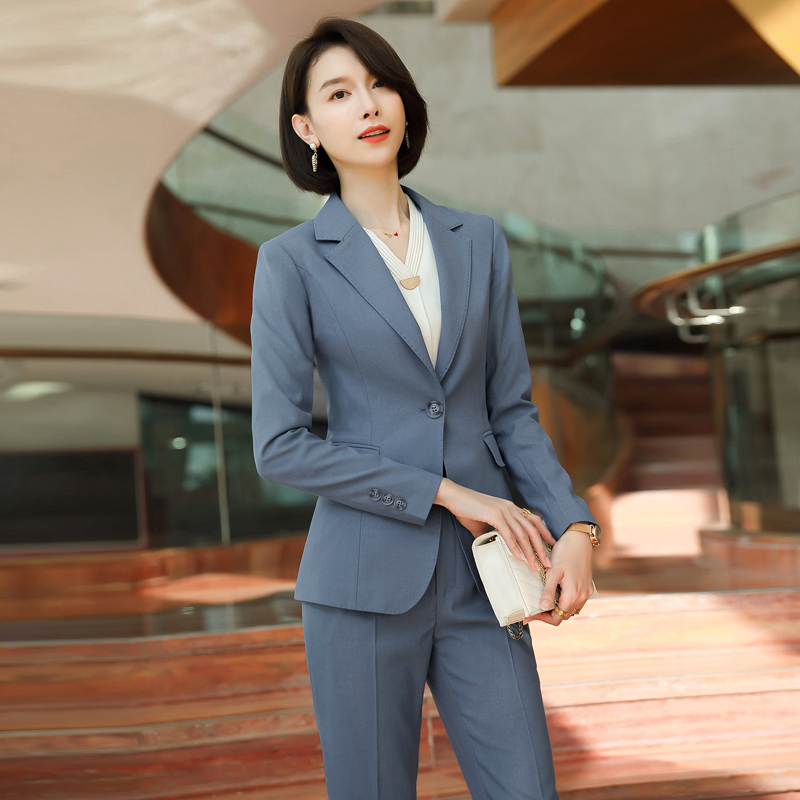 Nữ Tổng thống Suit cao cấp kinh doanh chính ăn mặc nữ thời trang Ol nổi tiếng Suit Professional Suit Tính 2020 mùa xuân dress