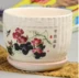 Bình gốm cực lớn Bình sứ màu trắng lọ có khay Jingdezhen kích cỡ đa dạng trong chậu - Vase / Bồn hoa & Kệ Vase / Bồn hoa & Kệ