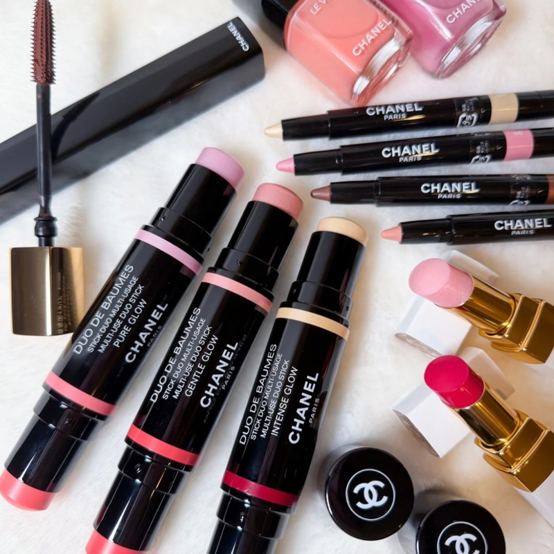  Chanel New Product Double-Ended Highlighter Blush Stick Pure Glow Eyeshadow Pen 66 Nail Polish 413