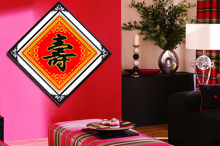 2019 phước lành cho các phước lành phòng khách khâu thêu từ mới treo trên cánh cửa của bông hộ gia đình treo tường thêu có cuộc sống - Công cụ & phụ kiện Cross-stitch tranh thêu chữ thập mẹ quan âm