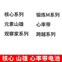 Songtuo core element Shanxiong water spirit wind M5 M2 Takano heart rate with battery Universal