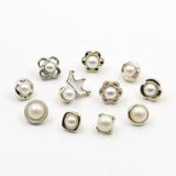 Рубашка, детский шифоновый кардиган из жемчуга, в корейском стиле