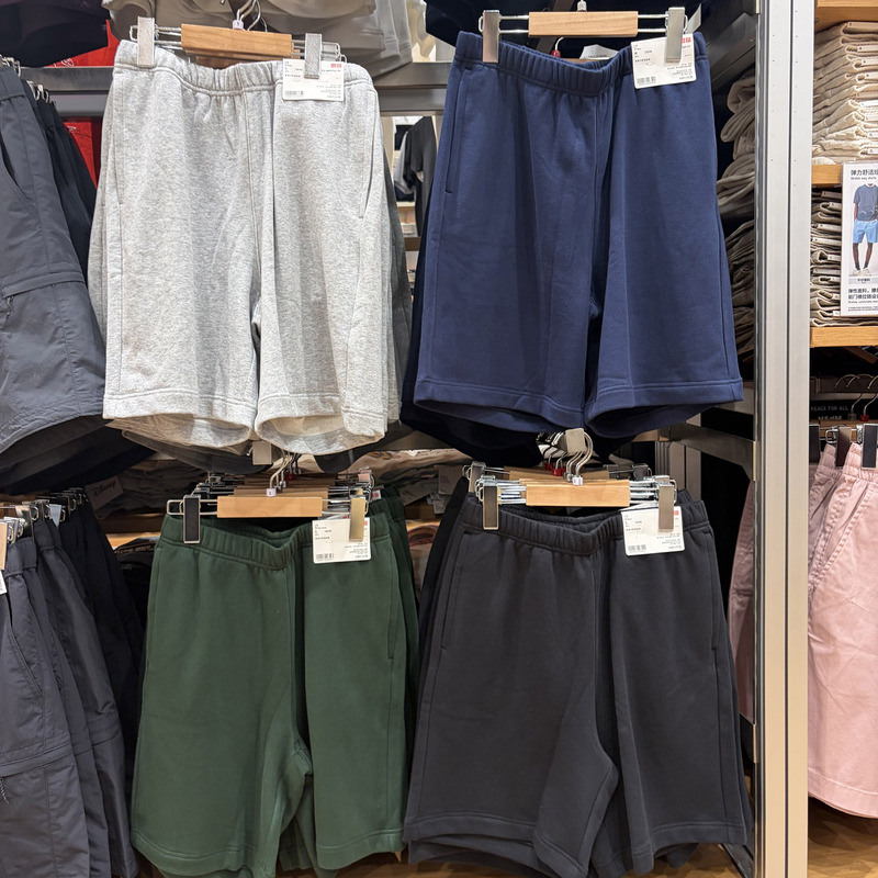 Uniqlo 483927 Men's High-Elastic Comfortable Shorts/Casual Shorts 26 Spring and Summer New Style