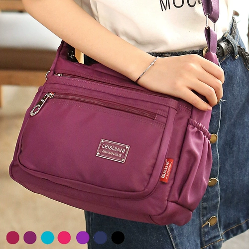 Сумка через плечо, универсальная водонепроницаемая сумка, сумка на одно плечо для отдыха, шоппер, ткань оксфорд