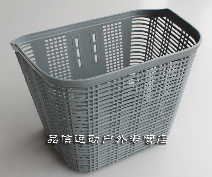 ABS plastic basket front basket city basket bicycle electric vehicle general fall resistant to squeeze is not easy to rot