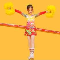 Chinese style cheerleading costumes cheerleading aerobics uniforms team competition competition basketball cheerleading costumes