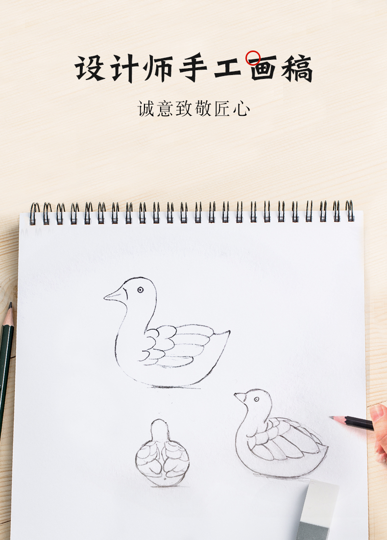 Wilson of refueling duck day jingdezhen ceramic furnishing articles express little ducks manual desktop decoration on the tea table of tea of a pet