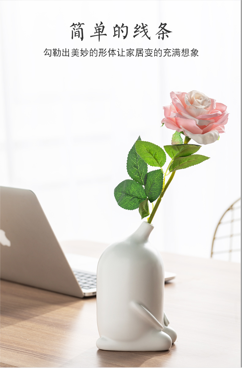 Day yi jingdezhen credo forgive vase, sent girlfriend creative carried of sand its girl a birthday present