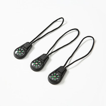 Zipper rope mini compass DC20-4 creative portable zipper rope mini compass with rope pendant north needle