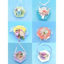 Forest bride bridesmaid wrist flower dance bracelet sister group simulated flower bracelet loose hair