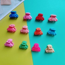 Korean style hair accessories spray paint color love claw clip childrens bear hair claw candy color braided hair clip baby rabbit head