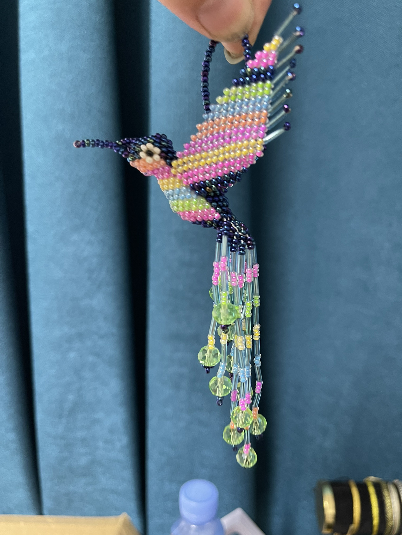 Colombia Imported Handmade String Besebird Pendant Wayu accessories with matching key buttons-Taobao