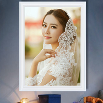 Daiyue simple wedding photo frame hanging wall 16 24 36 inch photo studio wedding photo enlarged frame frame photo frame photo frame customized