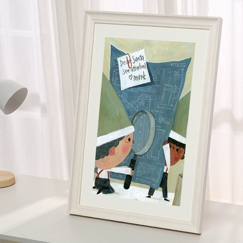 Настенная фоторамка из натурального дерева, головоломка, постер, делается под заказ