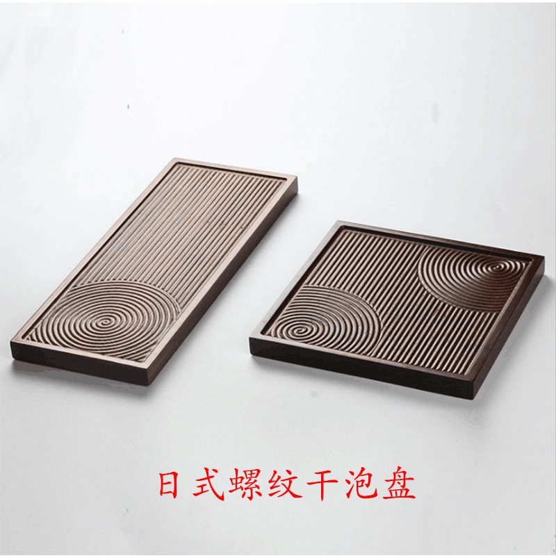 Heavy bamboo threaded dry bubble bamboo bamboo tea toilet thick dedicated pallet thick toilet bamboo bamboo cubic tea tray