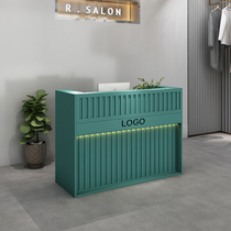 Clothing Store Cashiers Terrace Beauty Salon Bar Terrace Nordic Light Lavish Macaron Counter Studio Front Desk Reception Desk