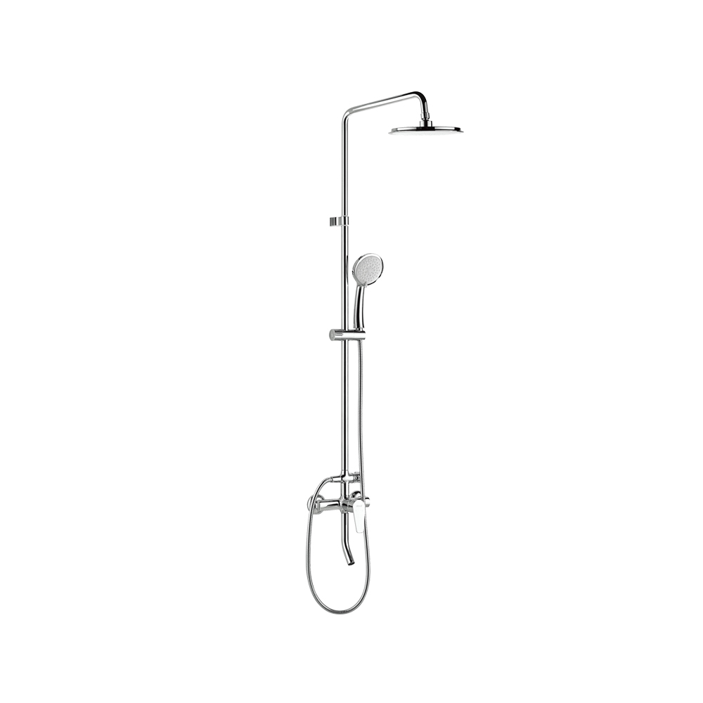 Constant cleaning bathroom triple function 59 fine copper large shower head light and soft water self cleaning vacuum electroplating HMF2000-82