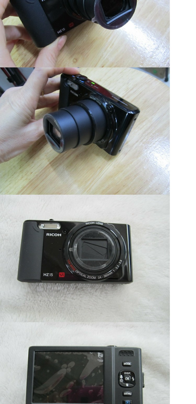 Ricoh / Ricoh gr / HZ15 đã sử dụng máy ảnh kỹ thuật số tele nhỏ HD 16 triệu pixel zoom 15x - Máy ảnh kĩ thuật số mua máy ảnh