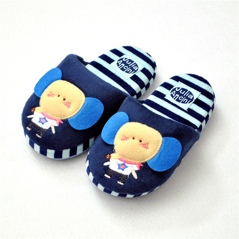 Chaussons enfants en suède pour hiver - Ref 1011882 Image 10