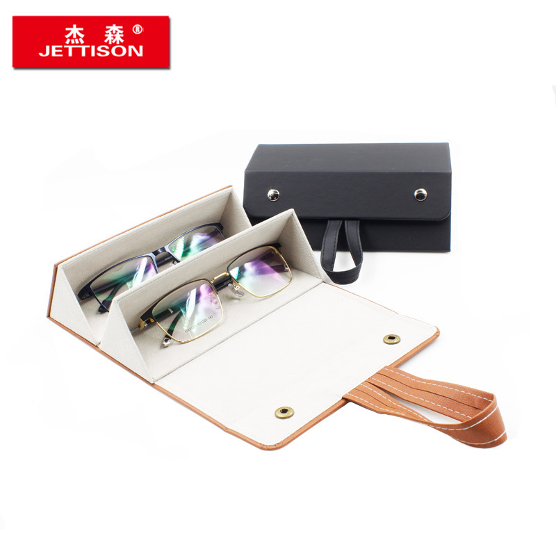Glasses Storage Box, Multi-Compartment Glasses Case, Double-Layer Glasses Case, Portable Hook Glasses Case, Sunglasses Storage Box