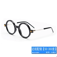 Черная оправа [очки 50-300 градусов] линзы 1,56