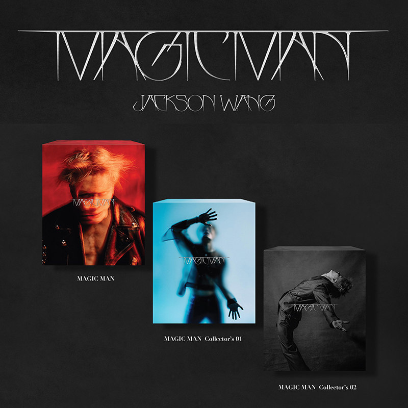 Genuine King Garr Entity Album Jackson Wang Magic Man CD Little Card Perimeter-Taobao