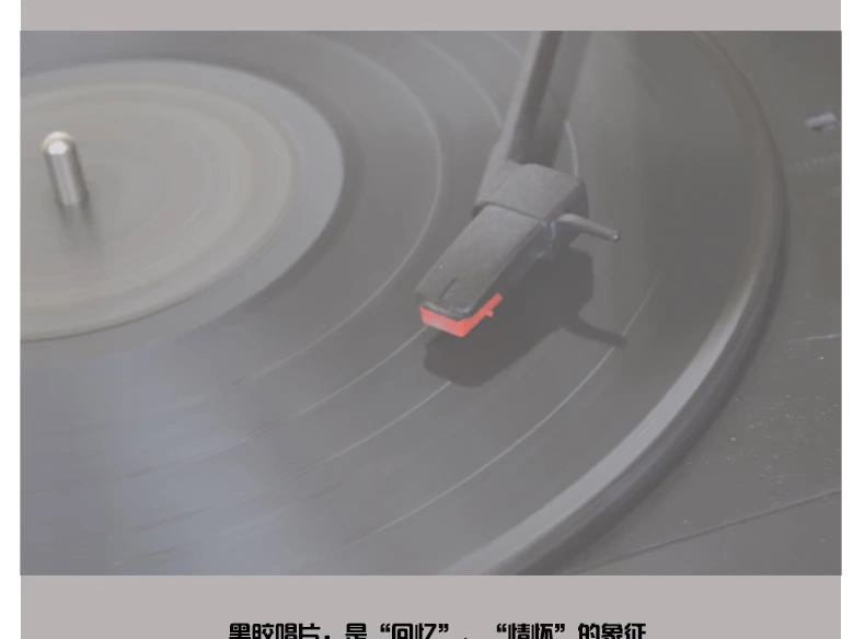 Chính hãng Tong Li: Máy ghi âm đĩa vinyl ghi đĩa LP mỗi đêm 12 inch dành riêng cho album tiếng Quảng Đông - Máy hát