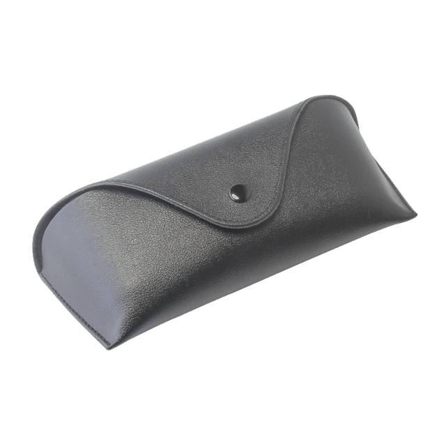 Three-color series of high-value anti-compression leather glasses box