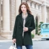Sợi len cỡ lớn mm chất béo nữ len 2018 mùa thu đông áo da nữ Cộng với kích thước quần áo