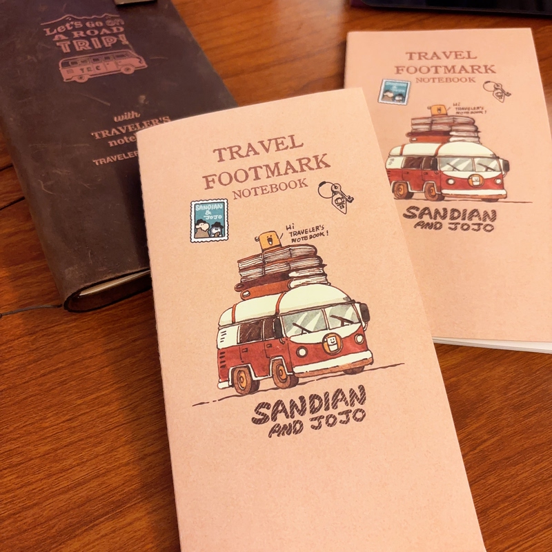 Retro Travel Series Tn Standard Release Notebook