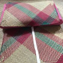 Pure natural handwoven pillowcase Phay pillowcase Summer cool mat with oak ribs stationary pillow grass mat