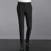 Nhà của người hâm mộ Tê giác Tê giác Quần đen Twill Quần kinh doanh Slim Nam Suit Suit Quần nóng miễn phí Quần nam vest nam Suit phù hợp