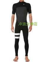 Hurley2mm surfing short-sleeved cold-proof suit wet suit wetsuit snorkeling full body male SHORT FULLWETSUIT