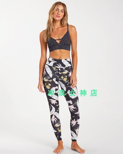 Spot Billabong sunscreen surf diving pants snorkeling speed dry two-piece surfer hip anti-wear long pants summer women