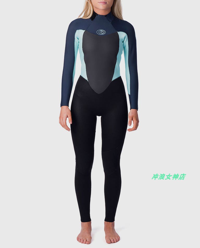 Rip Cur surf wetsuit wetsuit anti-cold suit warm and thickened jellyfish winter even body 3mm 4mm