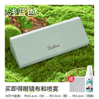 Синее чистящее средство, очки