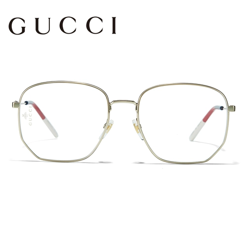 Оправа для очков GUCCI Gucci в том же стиле Ni Ni без макияжа, легкая оправа для очков, маленькое лицо, может быть оснащена близорукостью и степенью 0396O